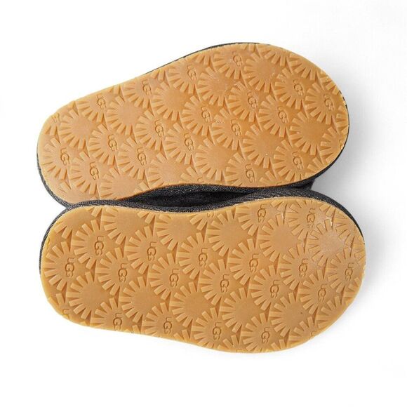 UGG Oh Fluff Yeah Slingback Slide Sandals Black 1116636T Toddler 6 - Picture 8 of 10